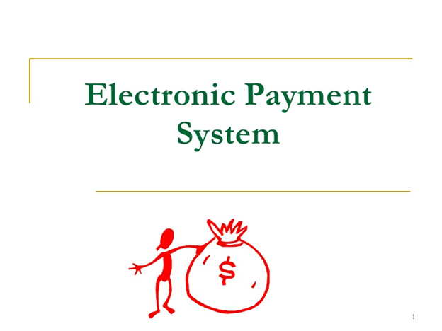What are the main types of electronic payment systems?